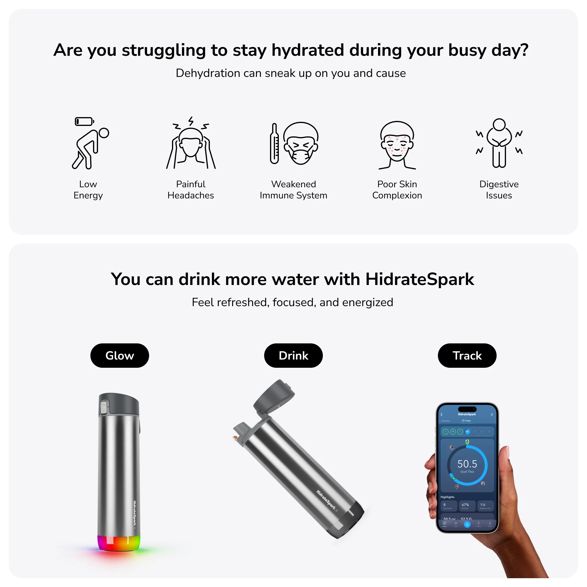 21 oz HidrateSpark PRO - Image 11