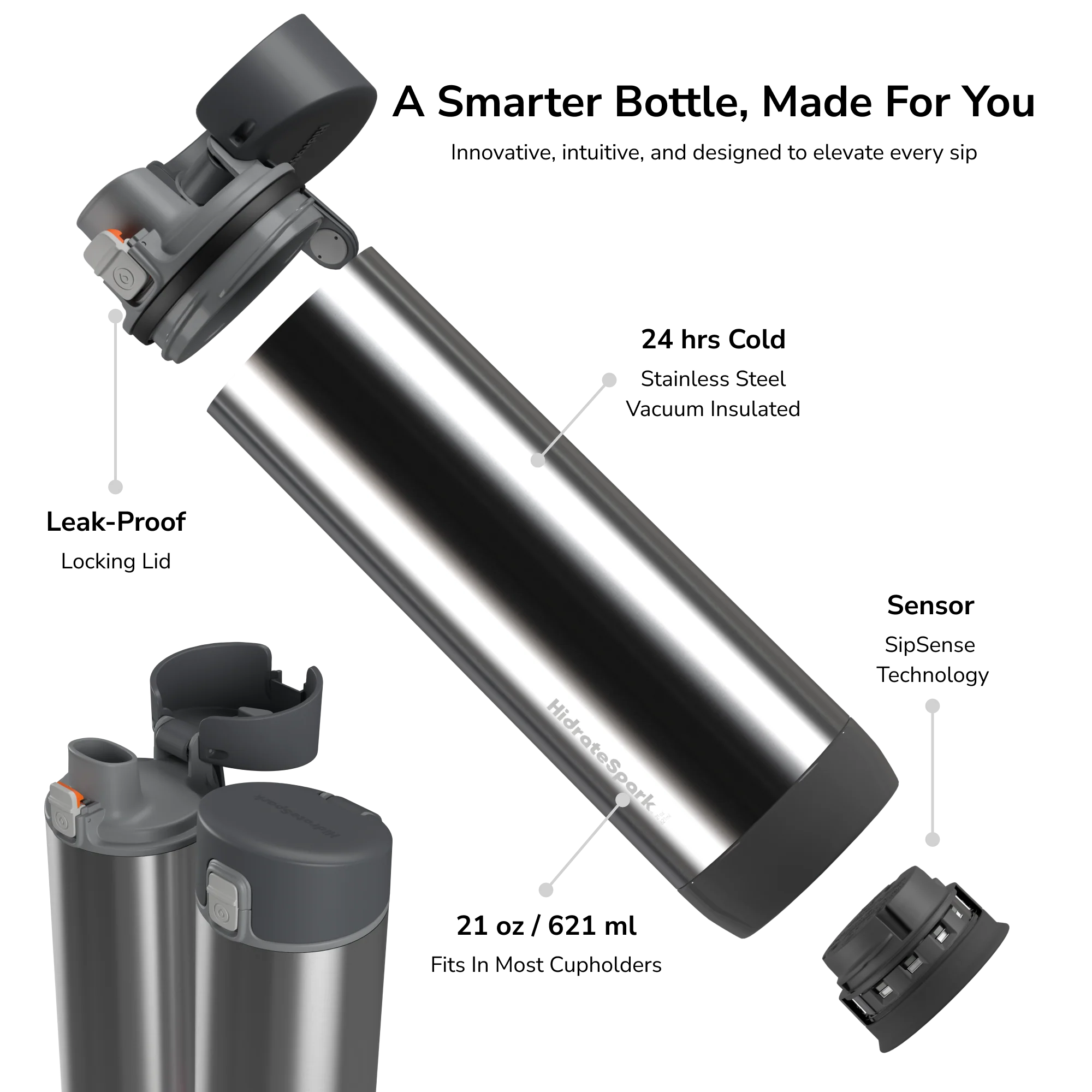 21 oz HidrateSpark PRO - Image 14