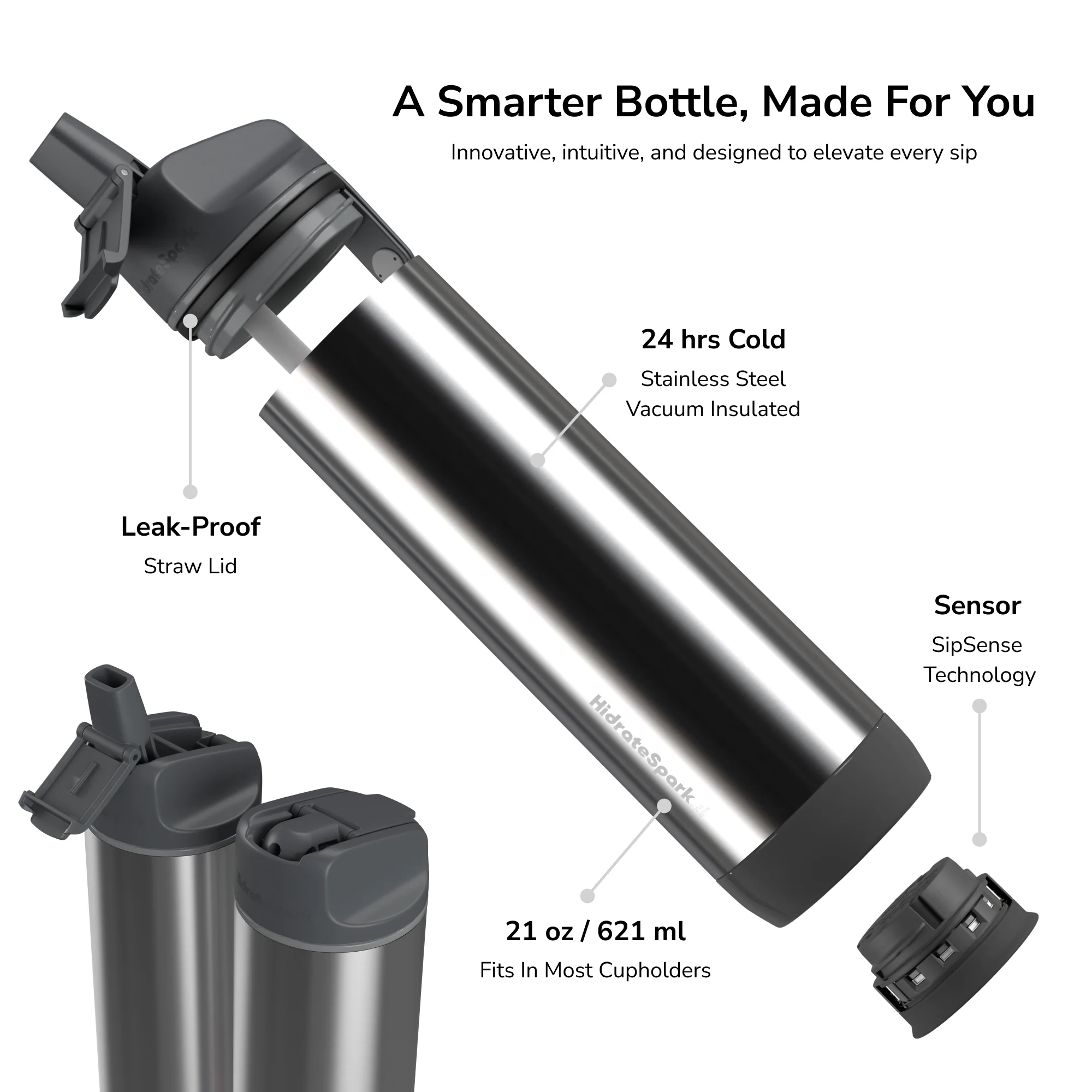 21 oz HidrateSpark PRO - Image 17