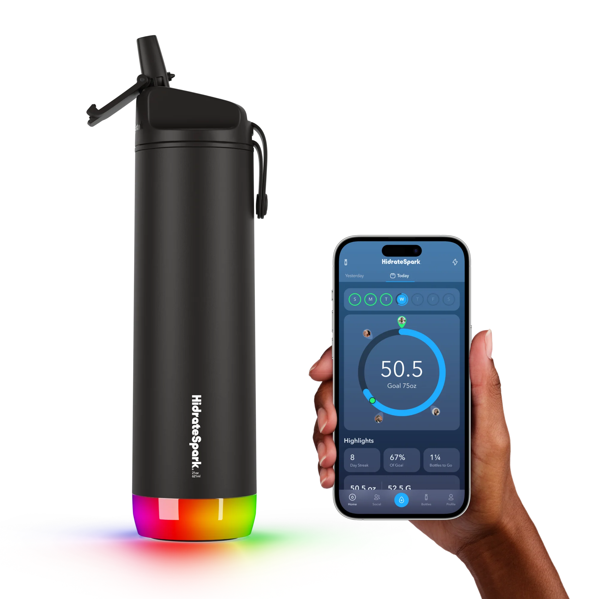 21 oz HidrateSpark PRO - Image 3