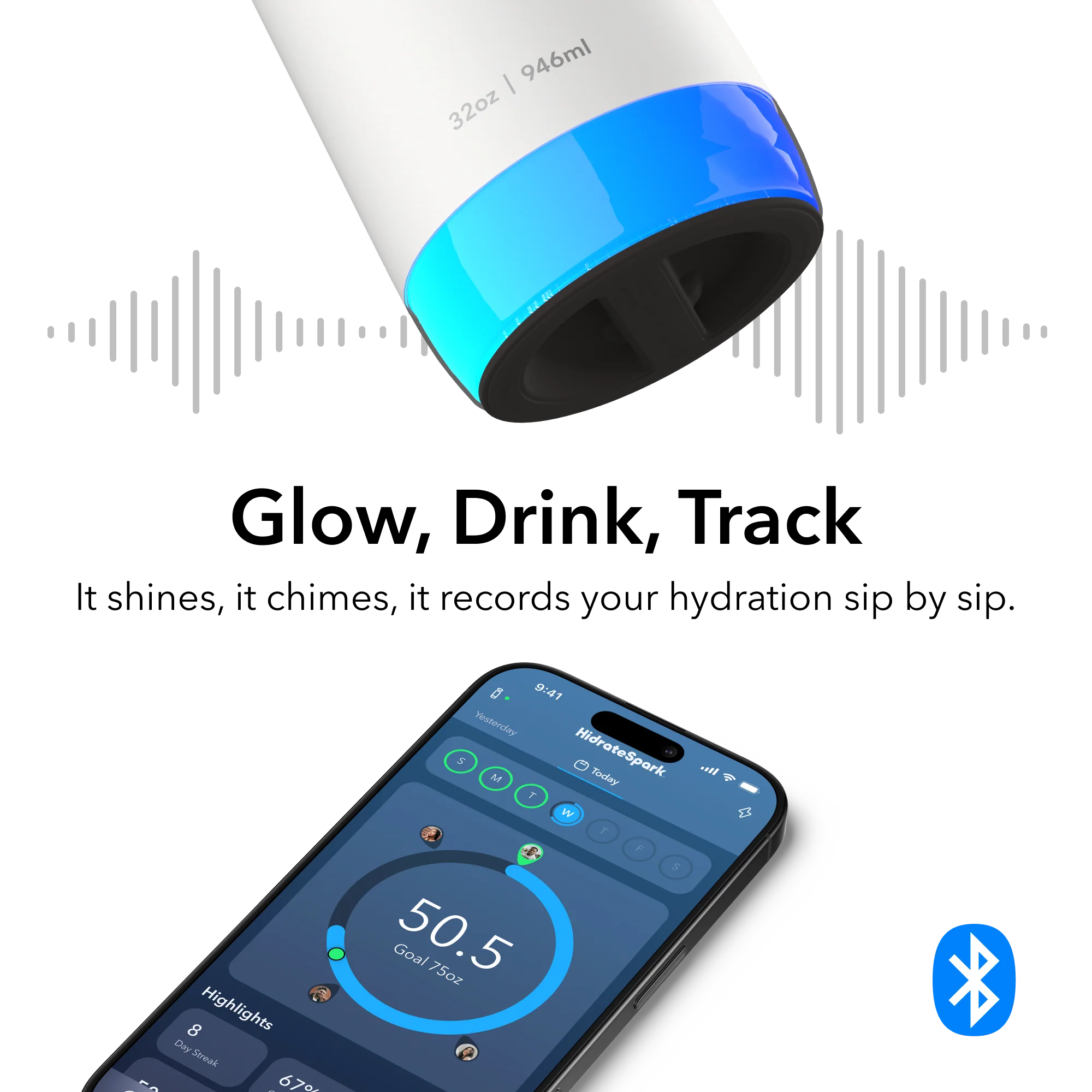 32 oz HidrateSpark PRO 2 - Image 5