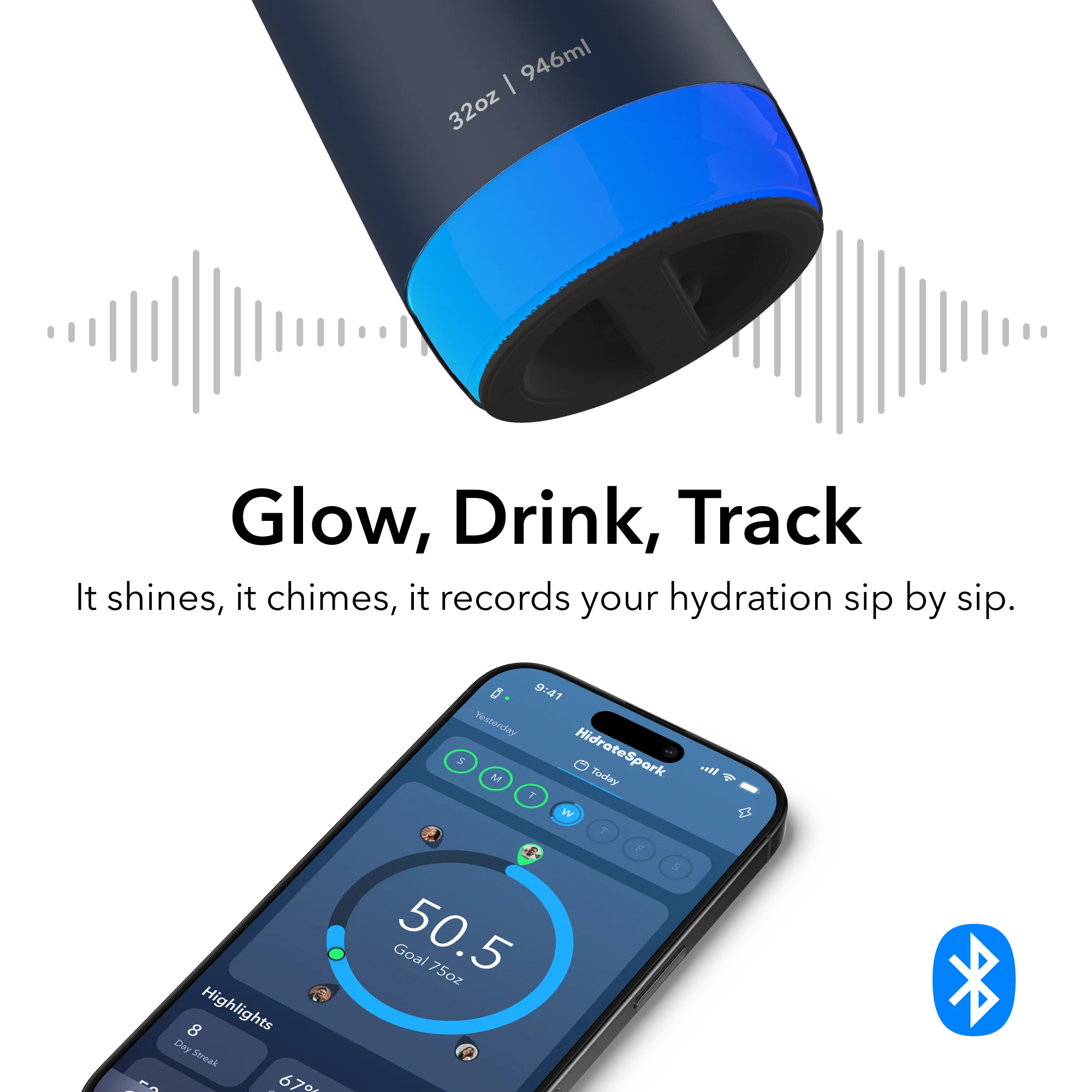 32 oz HidrateSpark PRO 2 - Image 6