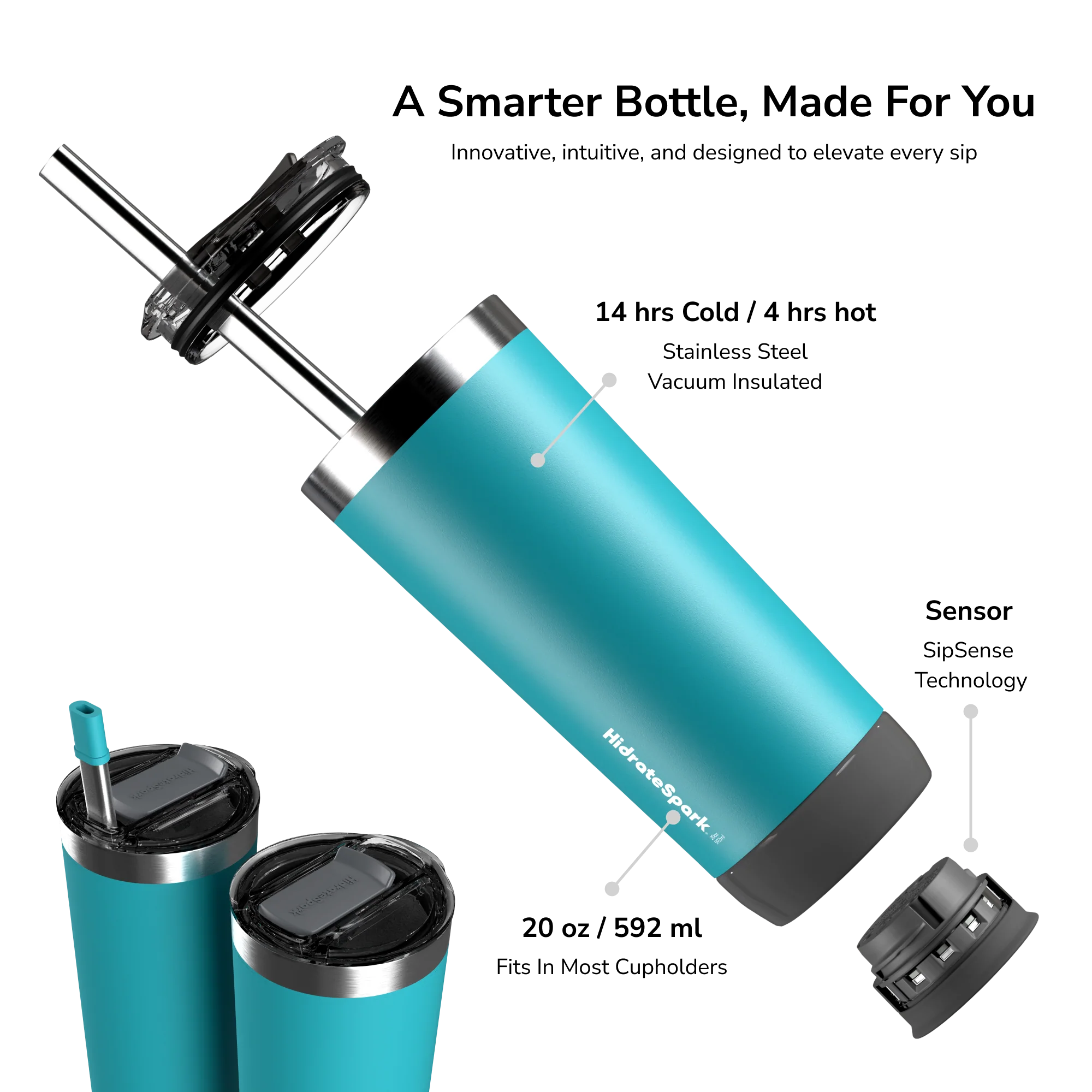 20 oz HidrateSpark PRO - Image 13