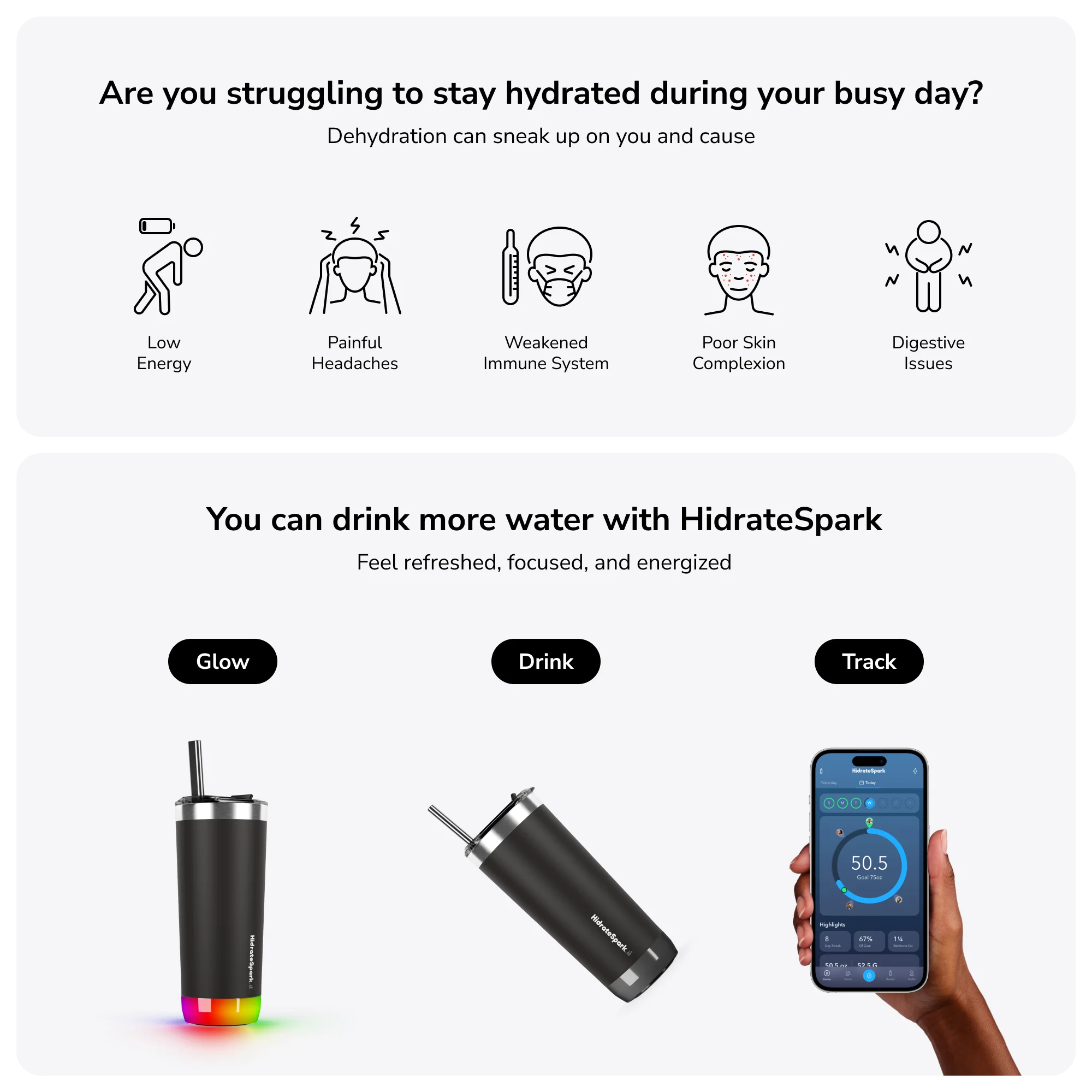 20 oz HidrateSpark PRO - Image 8