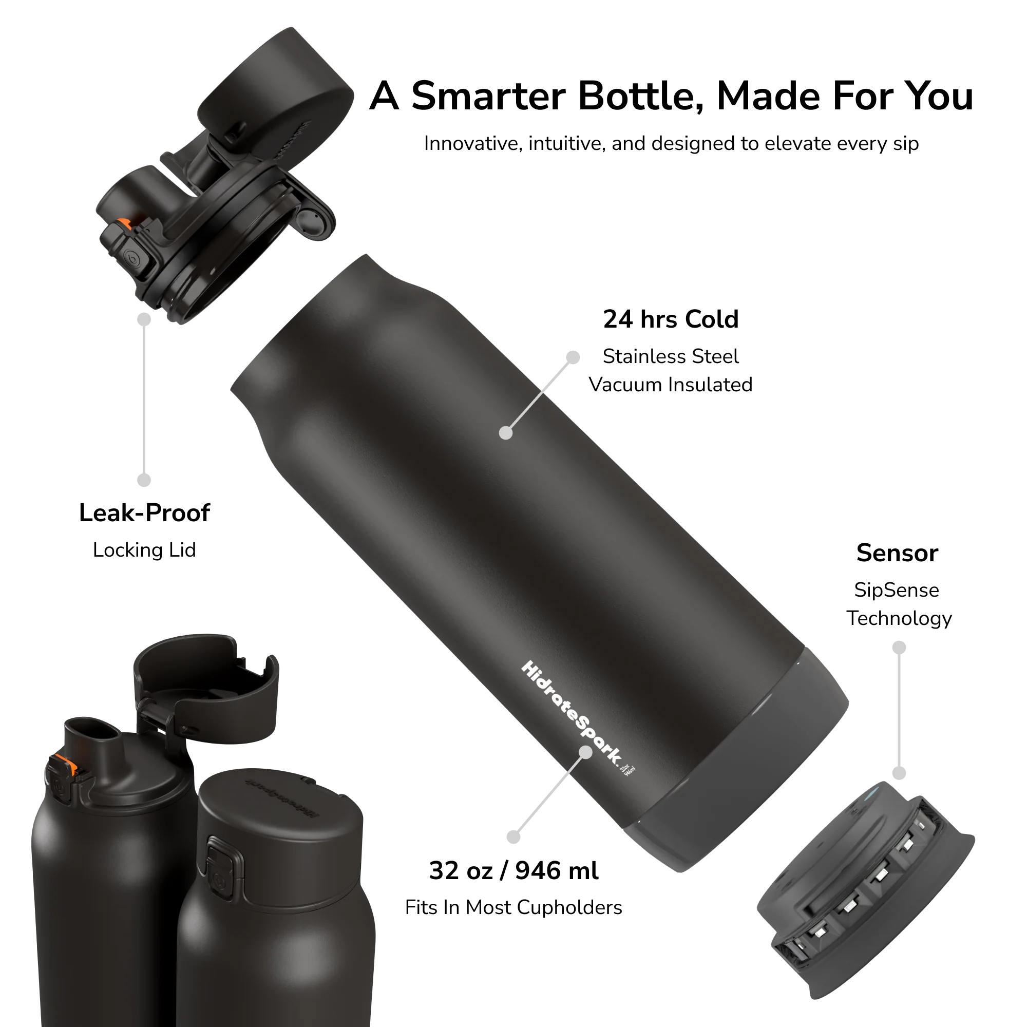 32 oz HidrateSpark PRO - Image 13