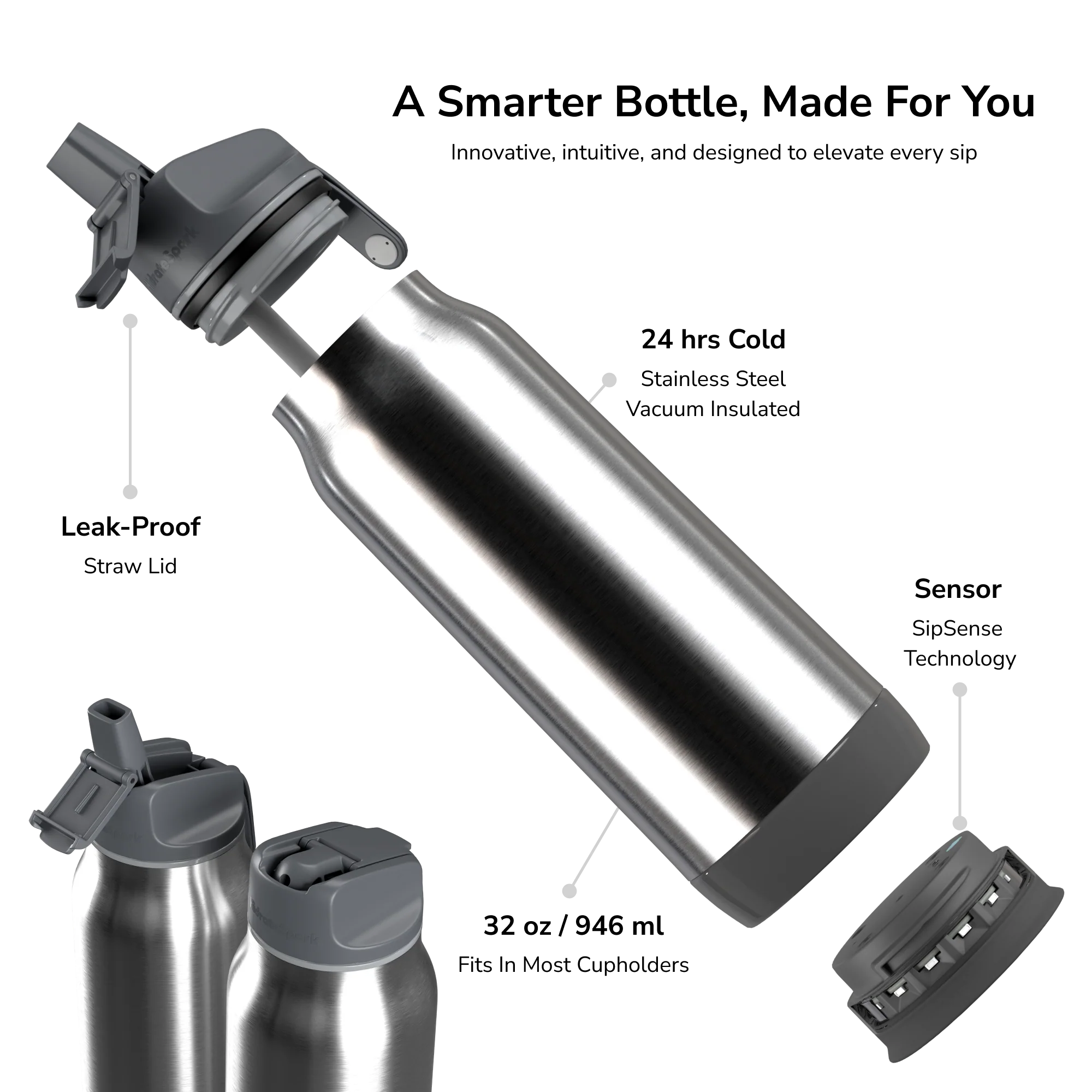 32 oz HidrateSpark PRO - Image 16