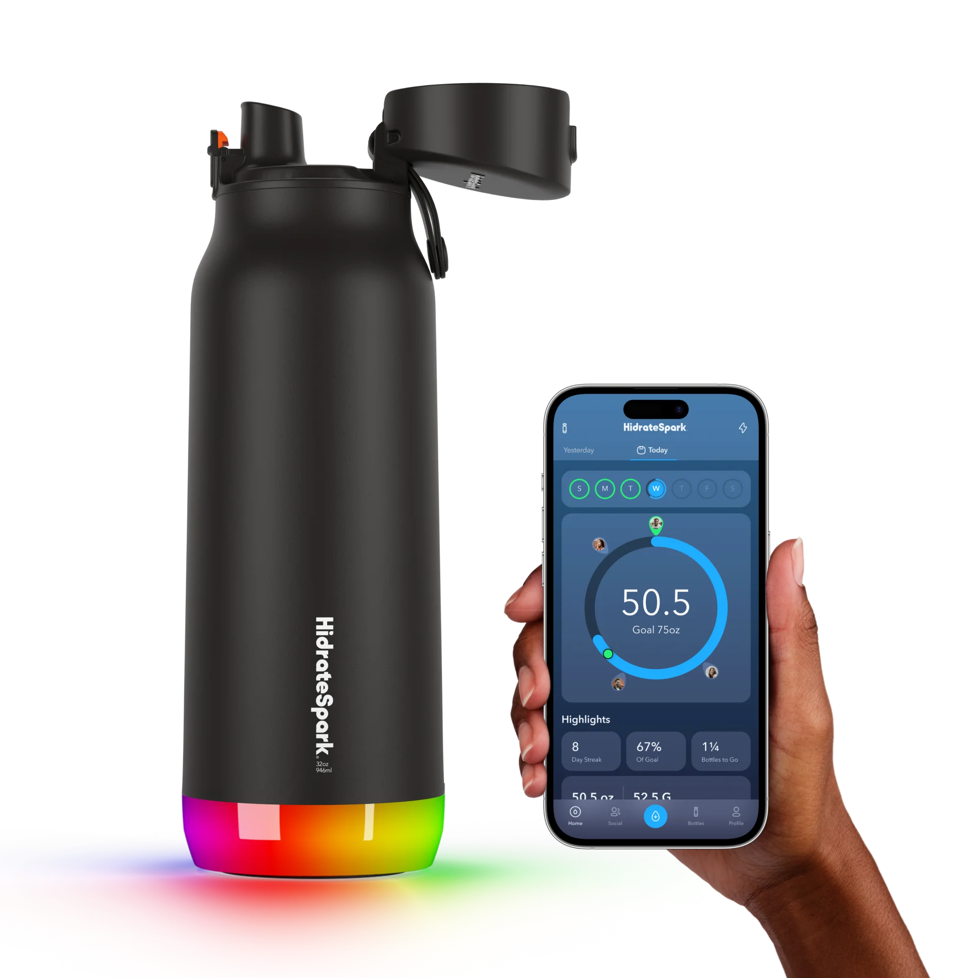 32 oz HidrateSpark PRO - Image 5