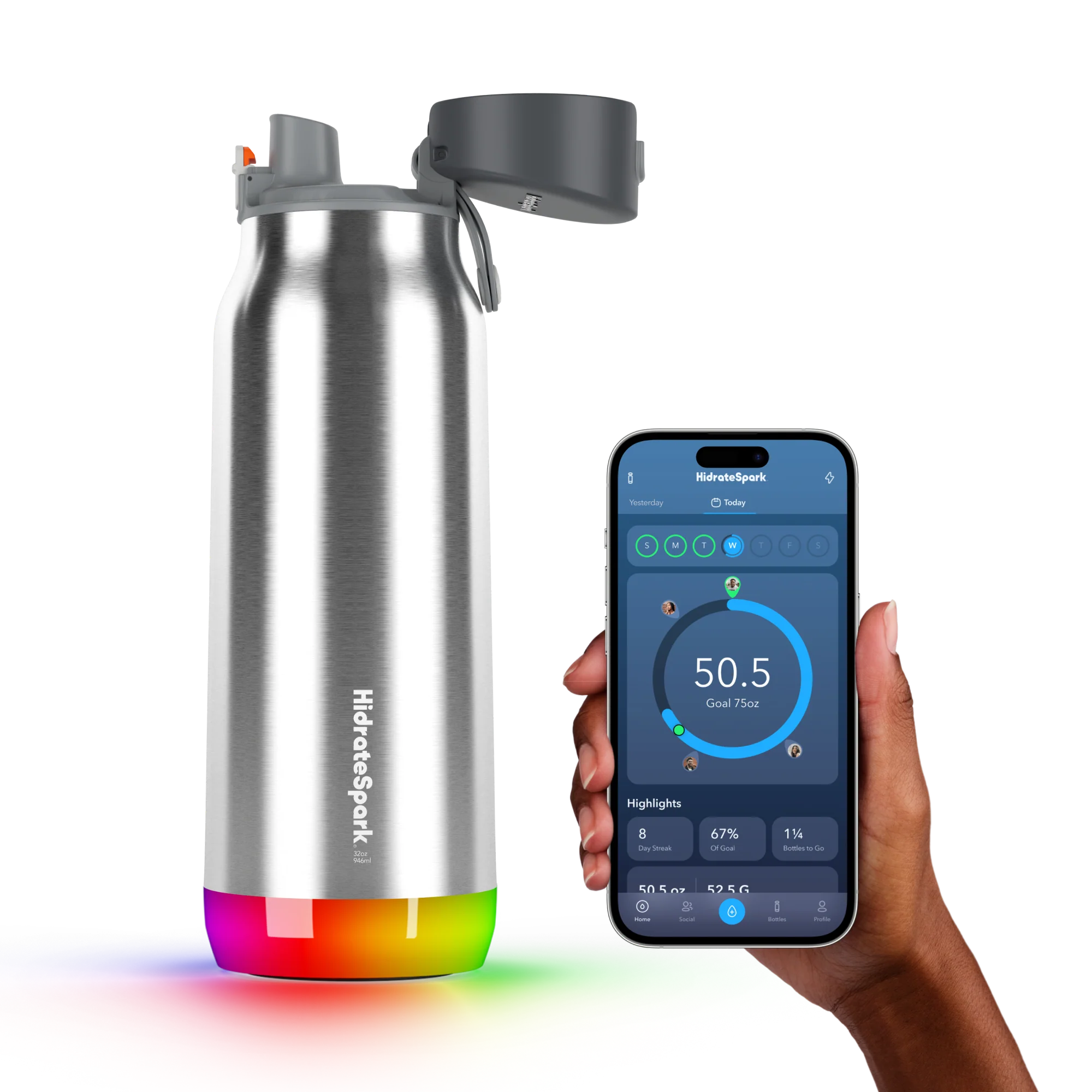 32 oz HidrateSpark PRO - Image 7